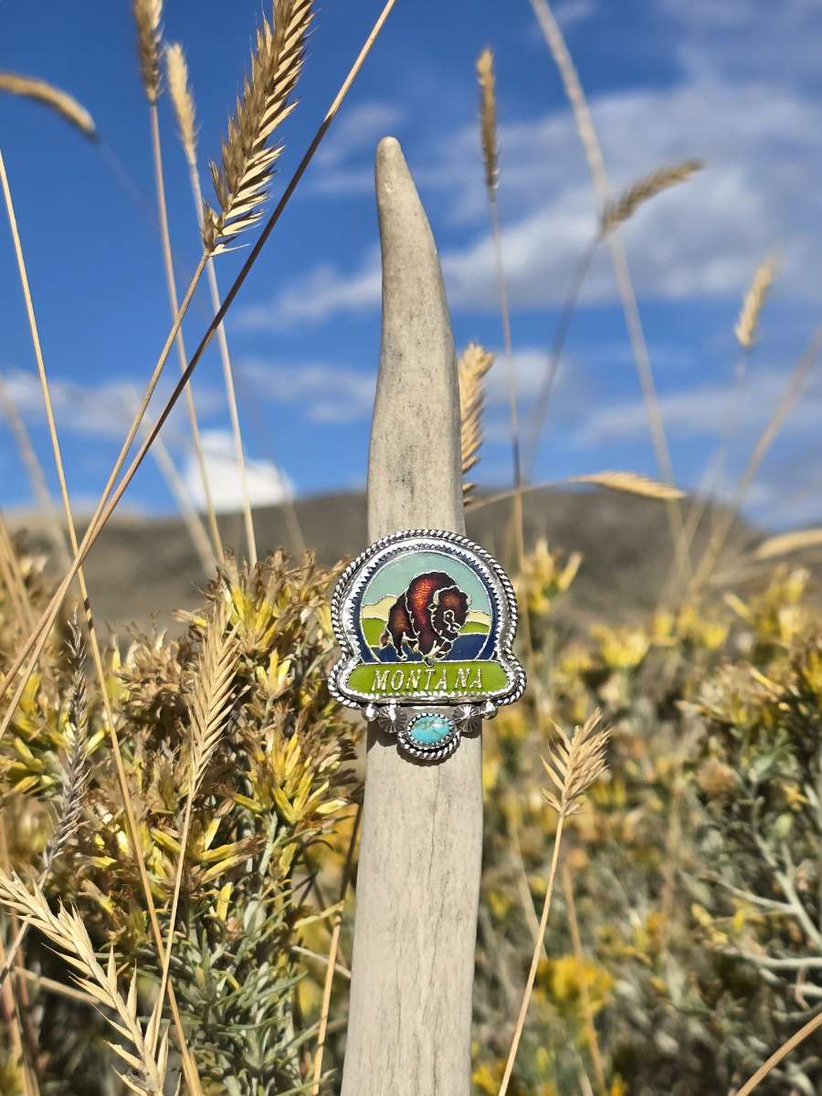 Montana Buffalo ring