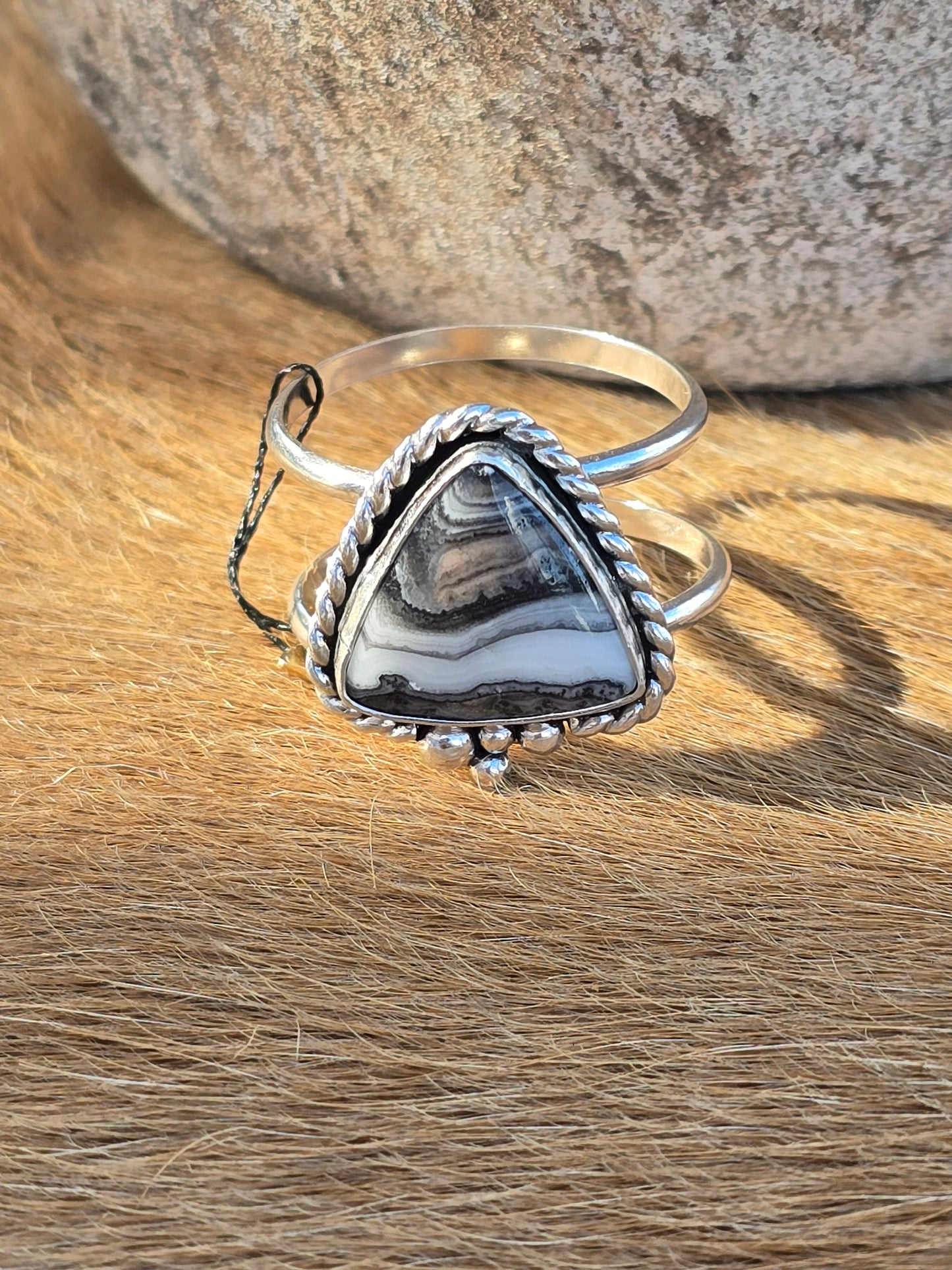 Oura Ring Jacket Crazy Lace Agate