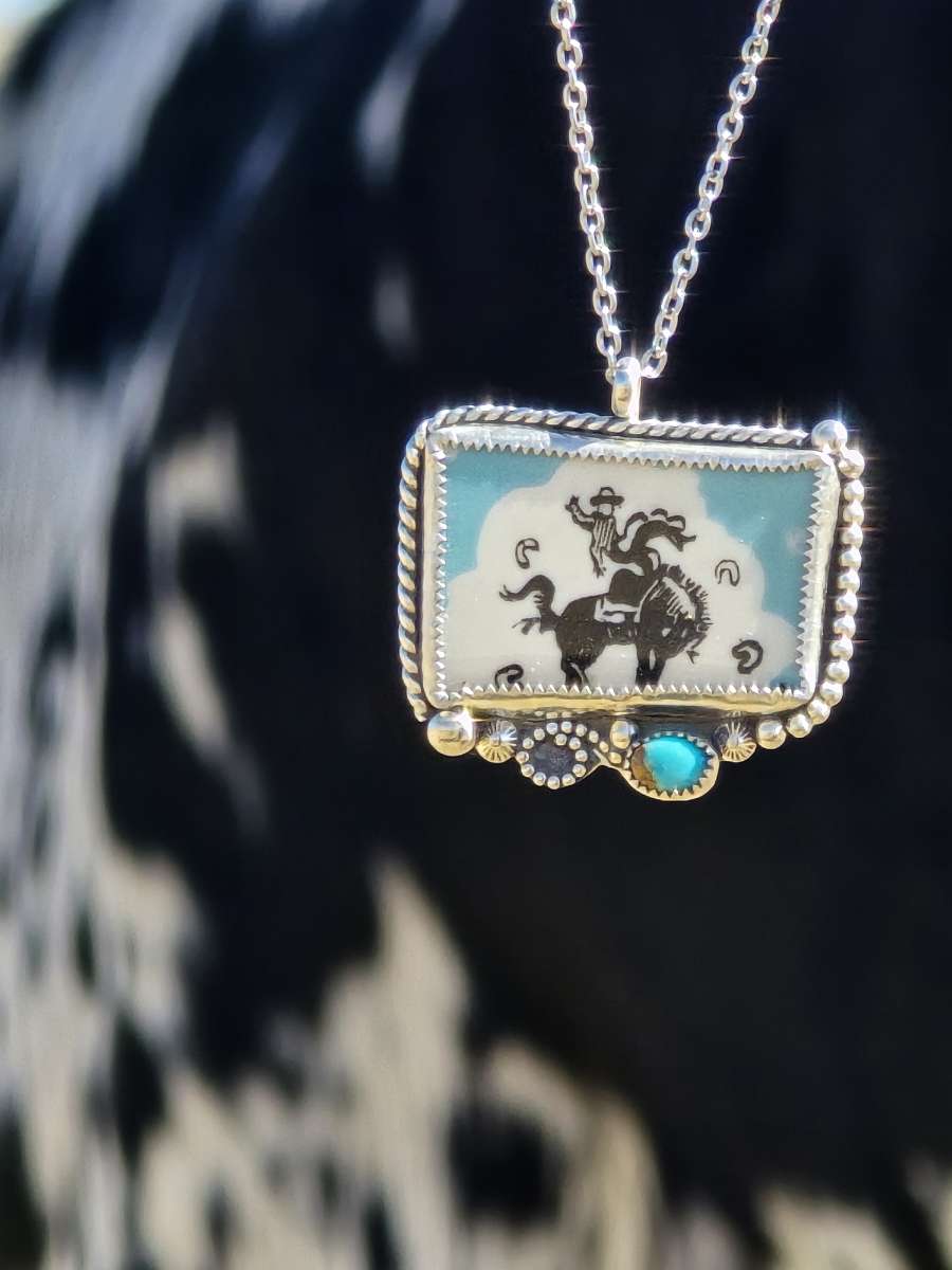 Bronc necklace