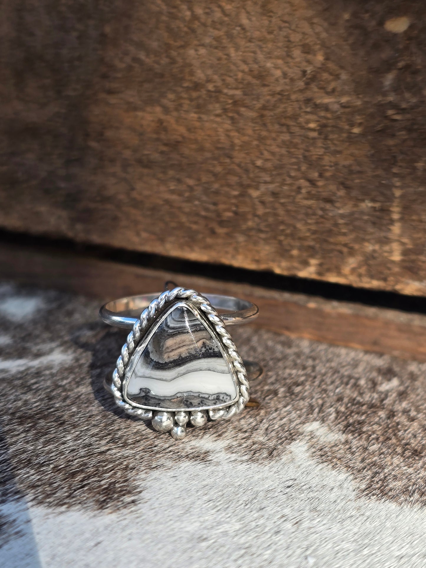 Oura Ring Jacket Crazy Lace Agate