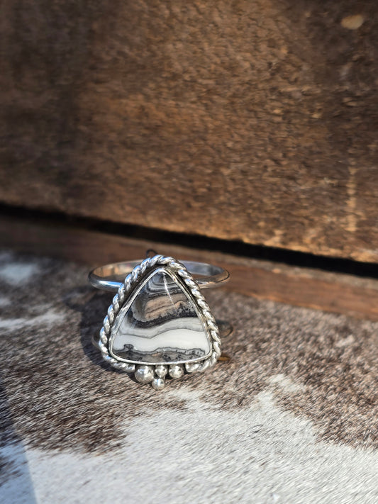 Oura Ring Jacket Crazy Lace Agate